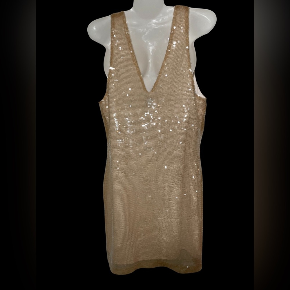 A new day ladies sequin a-line mini dress. Size XS, new with tags. Fully lined